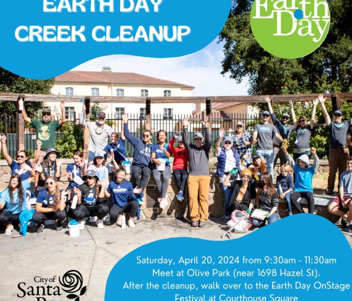 Creek Cleanup Promotion