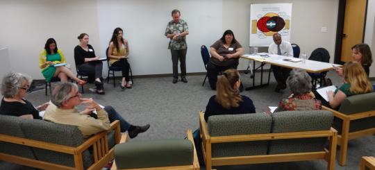 Community partners and University faculty discuss their partnerships needs.