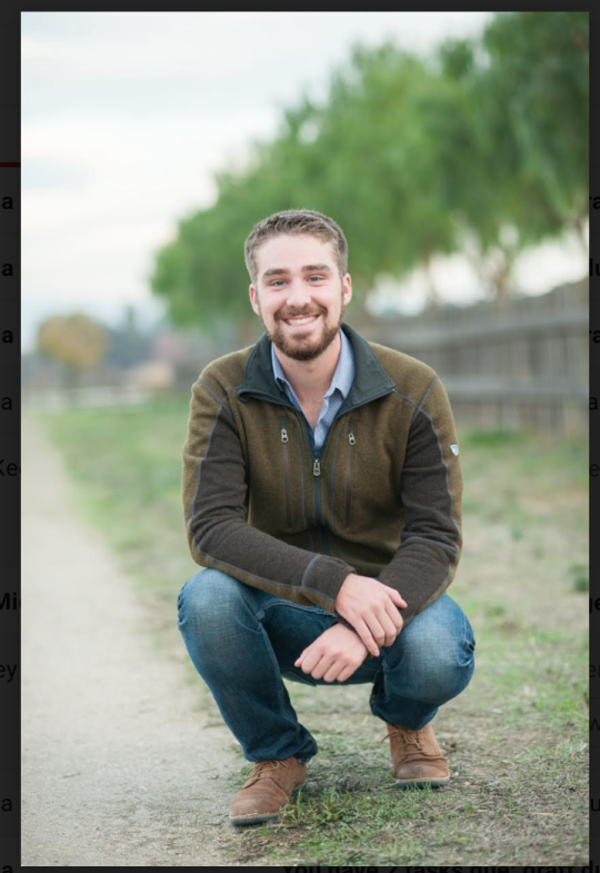 Keegan Donley, pictured above, is a Computer Science major at Sonoma State. He is graduating in May 2019. 