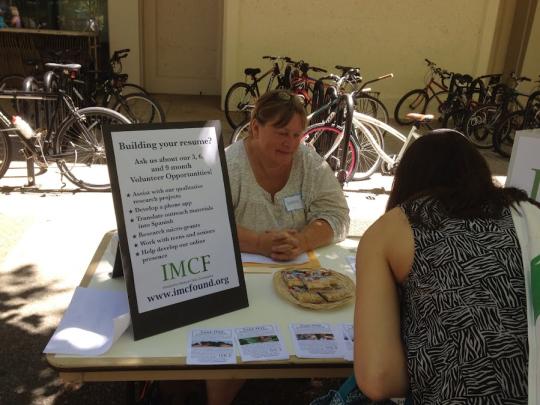 IMCF at the Service and Internship Fair