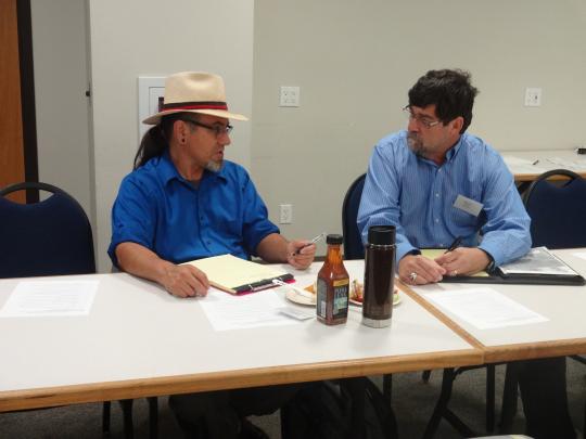 Ron Lopez, a Professor from the Chicano and Latino Studies Department, and Steven Winter, a Professor from the Kinesiology Department.